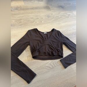 Garage Brown Long Sleeve